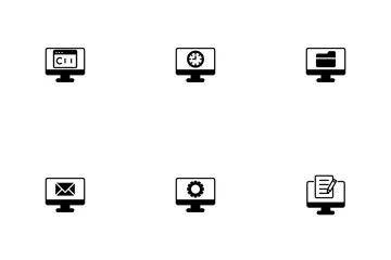 Fonction de l'ordinateur Pack d'Icônes