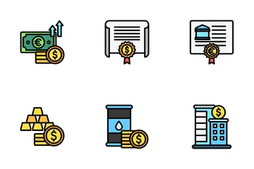 Fonds d'investissement Pack d'Icônes