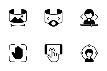 Fone de ouvido VR Pacote de Ícones