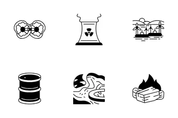 Fontes de energia Pacote de Ícones