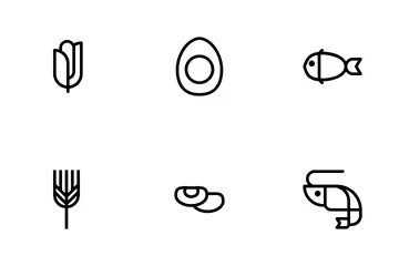 Food Allergies Icon Pack