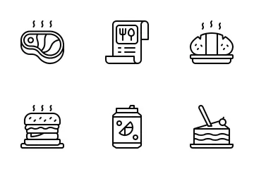 Food And Beverage Icon Pack