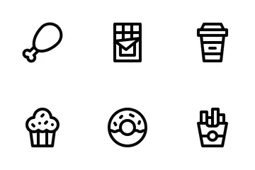 Food And Beverage Icon Pack