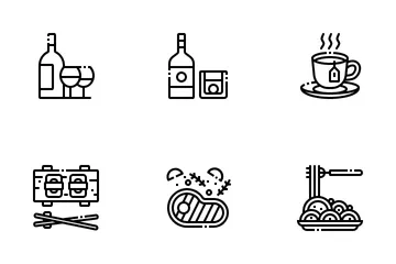 Food And Beverage Icon Pack