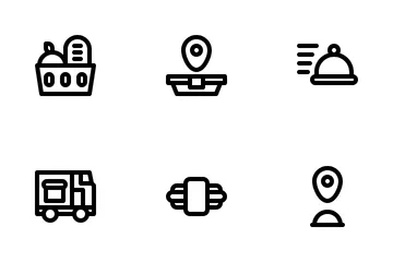 Food And Delivery Icon Pack