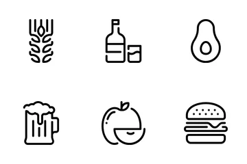 Food And Drink Icons Icon Pack