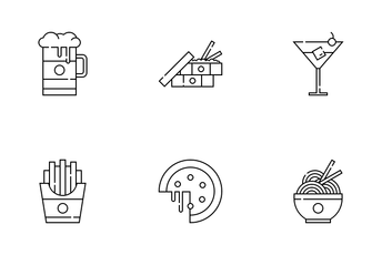 Food And Drinks Icon Pack