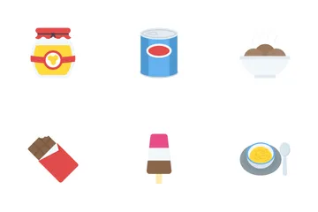 Food And Drinks 5 Icon Pack