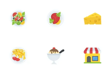 Food And Drinks 6 Icon Pack