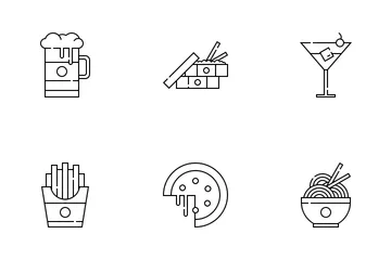 Food And Drinks Icon Pack