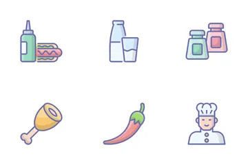 Food And Drinks Icon Pack