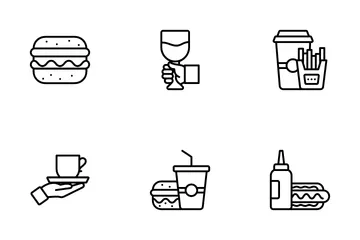 Food And Drinks Icon Pack