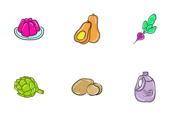 Food And Drinks Icon Pack
