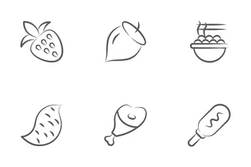 Food And Drinks Icon Pack
