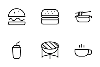 Food And Drinks Icons