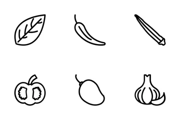 Food And Drinks Icons Icon Pack