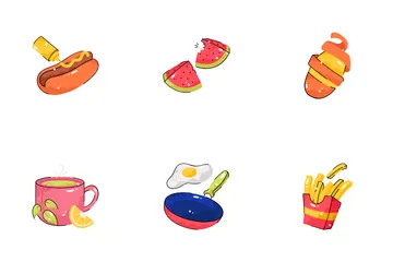 Food And Drinks Icon Pack