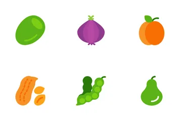Food And Fruit Icon Pack