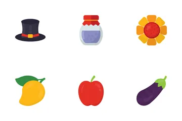 Food And Gifts Icon Pack