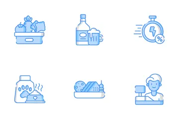 Food And Grocery Icon Pack