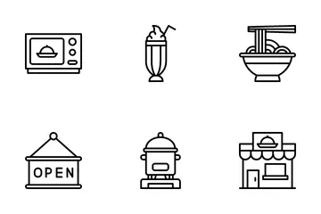 Food And Restaurant Icon Pack