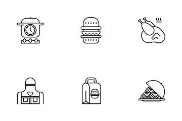 Food And Restaurant Icon Pack