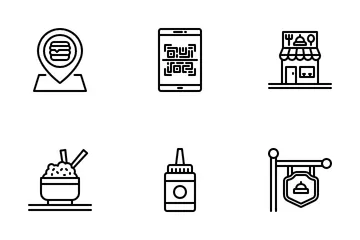 Food And Restaurant Icon Pack