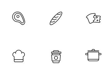 Food And Restaurant Icon Pack