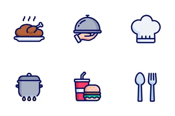 Food And Restaurant Icon Pack