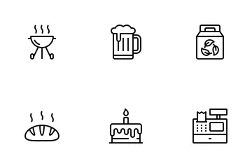 Food And Restaurants Icon Pack