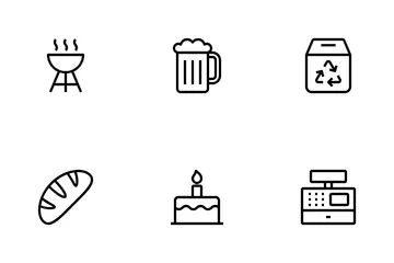 Food And Restaurants Icon Pack