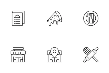 Food And Restaurants Icon Pack