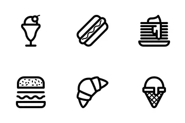 Food And Sweet Icon Pack