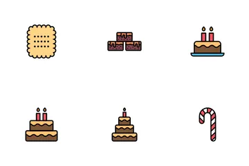 Food And Sweets Icon Pack
