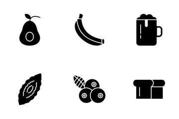 Food And Vegetables Icon Pack