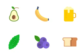 Food And Vegetables Icon Pack