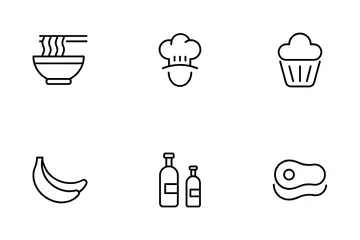 Food & Bakery Icon Pack