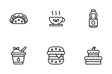 Food & Beverage Icon Pack