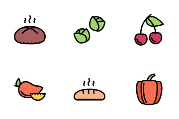 Food Colored Icon Pack