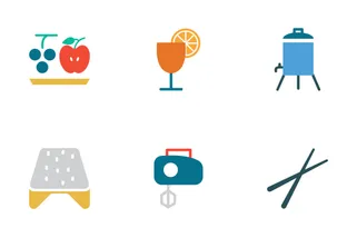 Food Colored Icons