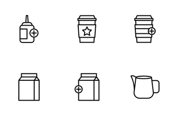 Food Container Icon Pack
