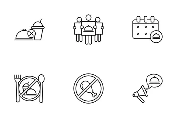 Food Crisis Icon Pack