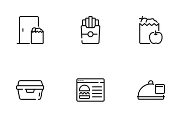 Food Delivery Icon Pack