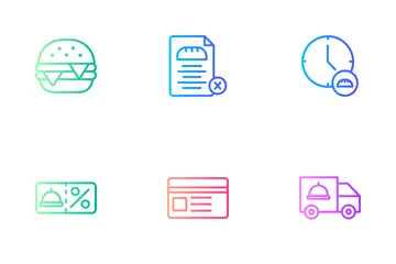 Food Delivery Icon Pack