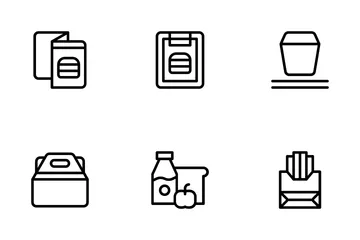 Food Delivery Icon Pack