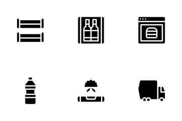 Food Delivery Icon Pack