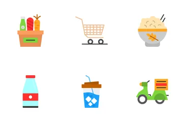 Food Delivery Icon Pack