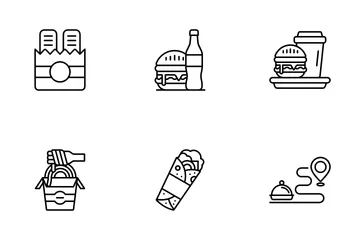 Food Delivery Icon Pack