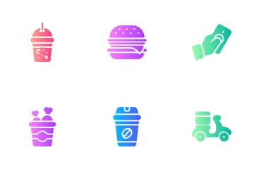 Food Delivery Icon Pack