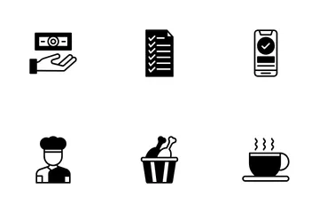 Food Delivery Icon Pack